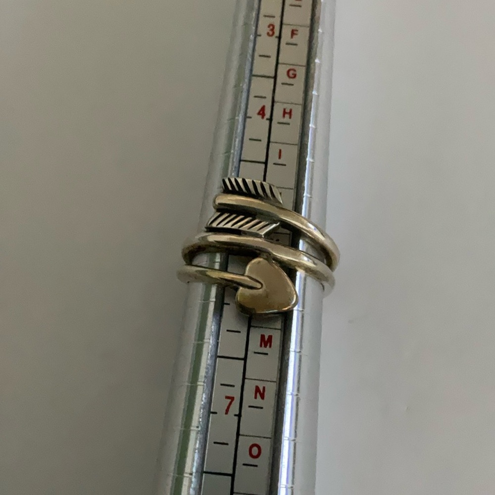 James Avery heart and arrow ring